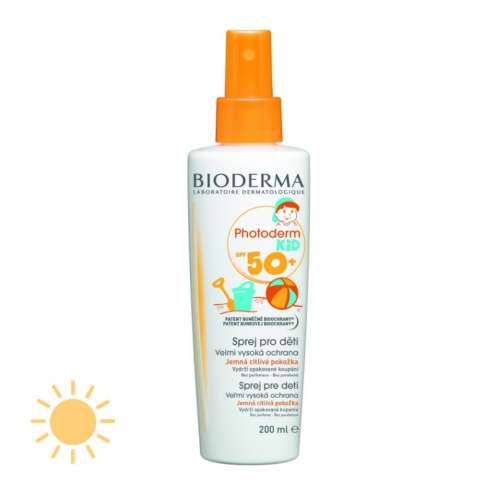 BIODERMA Photoderm KID sprej SPF50+ Солнцезащитный детский спрей 200 мл